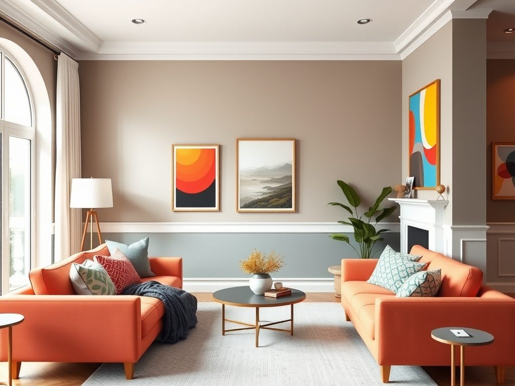 Zasada 60-30-10 we wnętrzu: jak zrównoważyć kolory dla harmonii i stylu