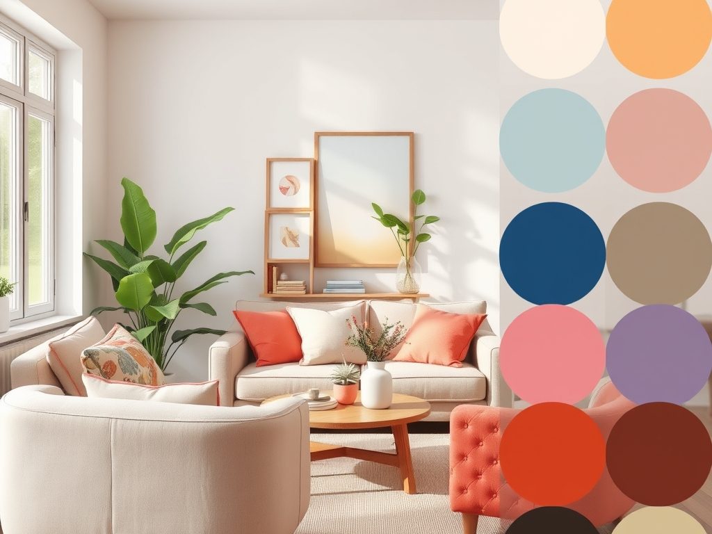 Błędy w doborze kolorów we wnętrzach: jak uniknąć chaosu i stworzyć harmonijną paletę barw