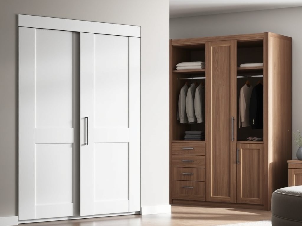 Szafa przesuwna czy uchylna: jak wybrać optymalne rozwiązanie do przestrzeni i stylu wnętrza