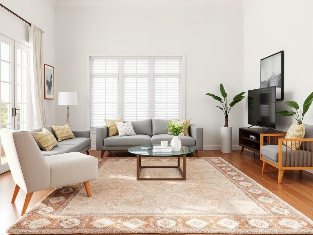 Jak dobrać dywan do układu mebli, by stworzyć harmonijną i funkcjonalną przestrzeń