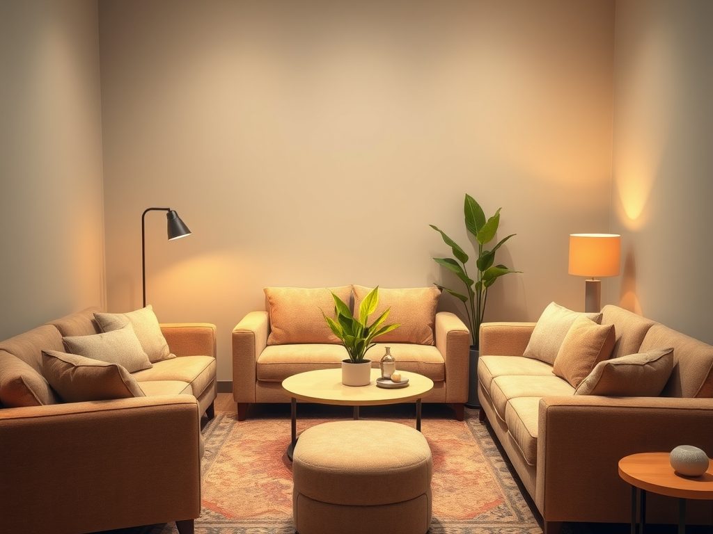 Układ mebli w salonie bez telewizora: jak stworzyć przestrzeń sprzyjającą relaksowi i rozmowom