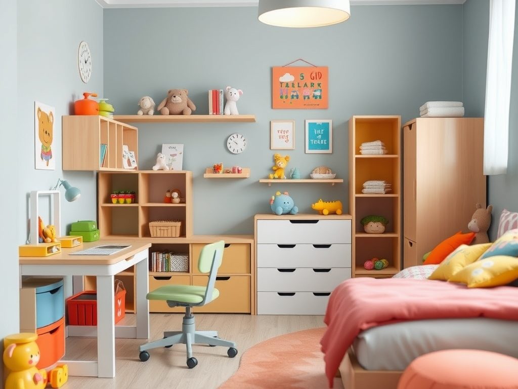 Jak wybrać bezpieczne i funkcjonalne meble do pokoju dziecka, które rosną razem z nim
