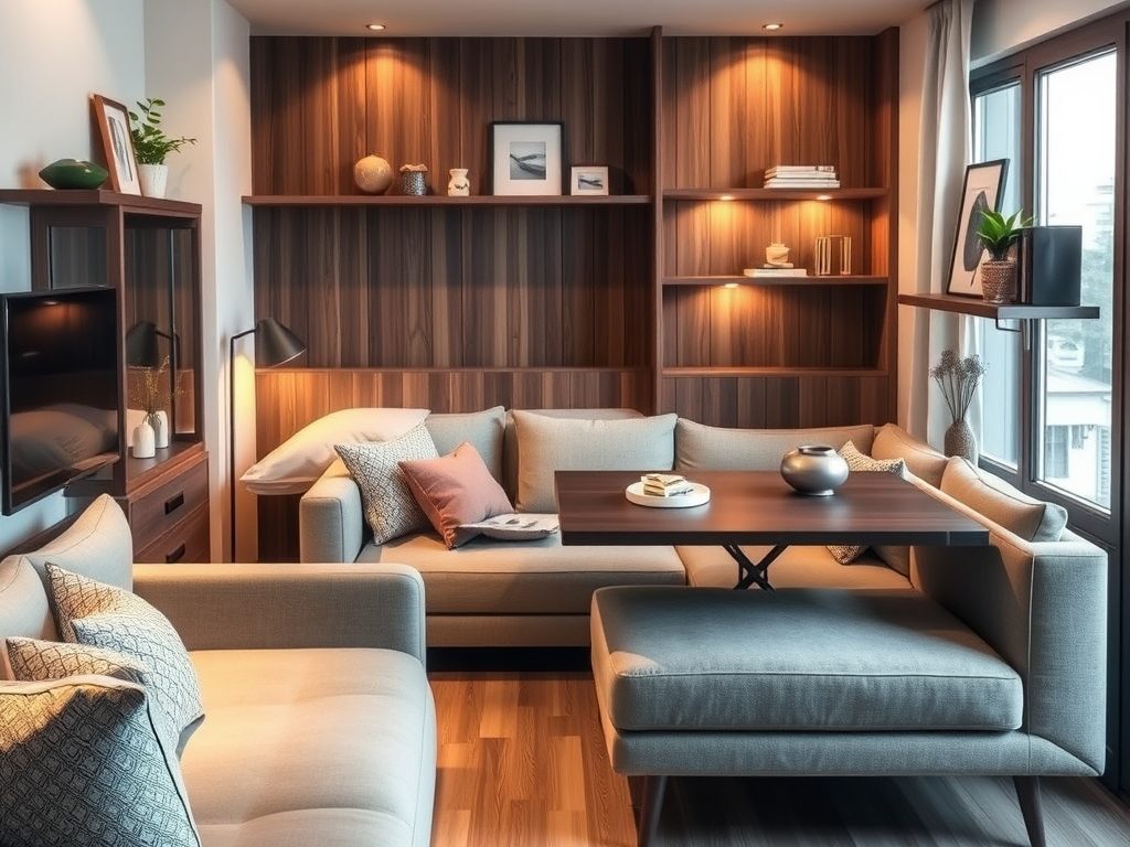 Meble wielofunkcyjne a trwałość: jak wybrać solidne rozwiązania do małych przestrzeni