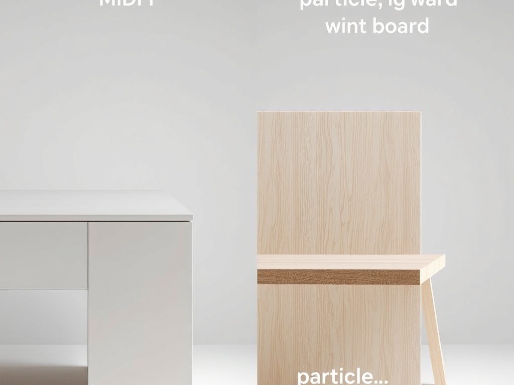 MDF czy płyta wiórowa – kiedy wybrać trwałość i estetykę, a kiedy oszczędność i lekkość?