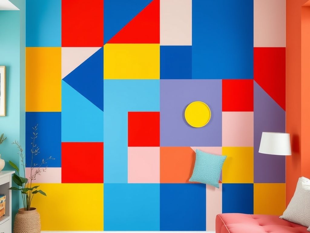 Color blocking na ścianie: jak łączyć kolory i kształty, by uniknąć najczęstszych błędów
