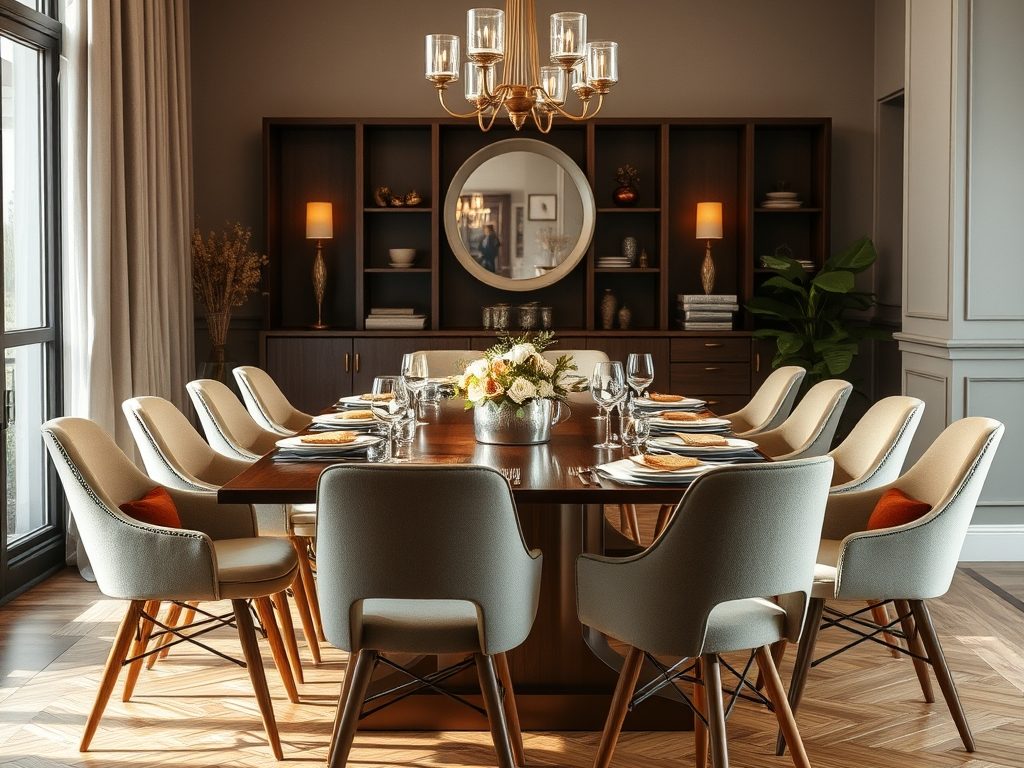Jak wybrać krzesła do stołu, by zapewnić komfort i stylową harmonię w jadalni